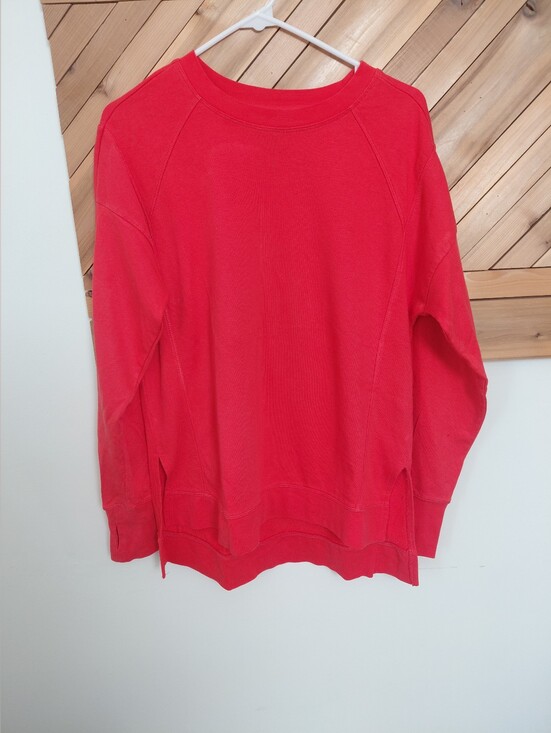 Sweaty Betty Tops - Sweaty Betty Sweatshirt Small Red